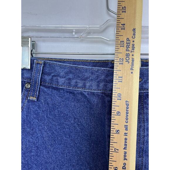 Red Head Brand Co. Men's Size 38x30 Blue Dark Wash Denim Classic 5 Pocket Jeans - Picture 6 of 8